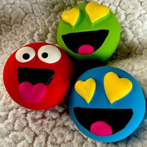 Perfect squeaky small dog toys. Drove two hours to get these!